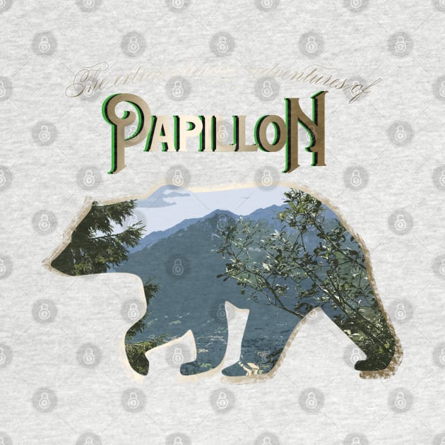 Papillon, Europe's most wanted bear by Blacklinesw9